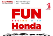 Fun Begins With Honda: Rebut Cabutan Bertuah dan Nikmati Ganjaran Sehingga RM20,000*