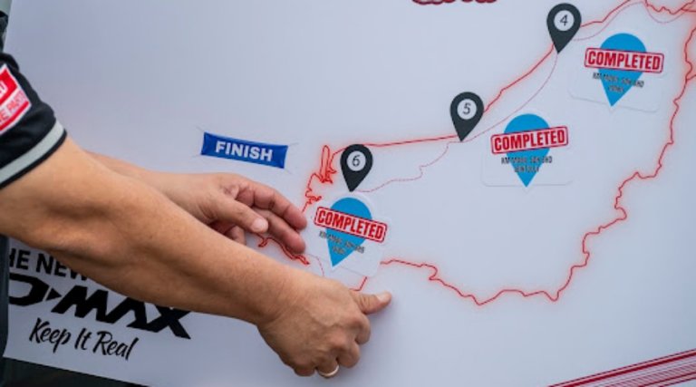 Isuzu D-MAX 2.2L baharu pamer kemampuan rentas Sandakan-Kuching tanpa isi semula bahan api