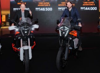 KTM Malaysia lancar empat model flagship serentak