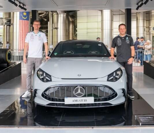 Mercedes-Benz sambut Formula 1 lancar dua model prestasi tinggi