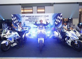 MForce serah 6 motosikal kepada PDRM
