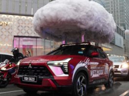 Mitsubishi Xforce tampil bersama ‘awan bergerak’ tawar pelbagai hadiah menarik