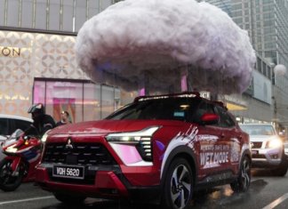 Mitsubishi Xforce tampil bersama ‘awan bergerak’ tawar pelbagai hadiah menarik