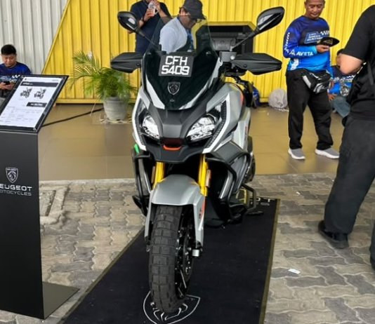 Peugeot XP400 siap pakej Adventure hanya bermula RM33,990