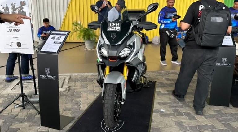 Peugeot XP400 siap pakej Adventure hanya bermula RM33,990