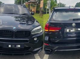 JPJ sita BMW X5 dipandu warga China