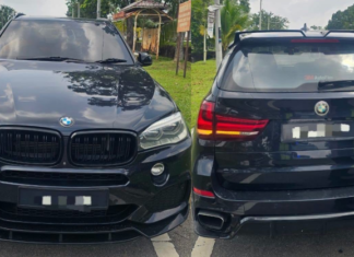 JPJ sita BMW X5 dipandu warga China