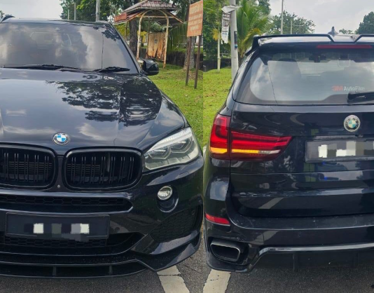 JPJ sita BMW X5 dipandu warga China