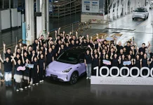 Geely EX2 capai 1 juta pengeluaran dalam dua tahun