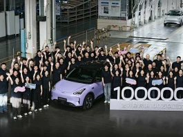 Geely EX2 capai 1 juta pengeluaran dalam dua tahun