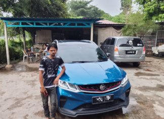 Tiada lesen memandu, Rohingya bergaya Proton X50