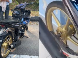 Tayar botak, tiada brek belakang : JPJ sita Y15ZR
