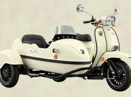 Royal Alloy AS tawar model Grand Prix 300S lengkap dengan sidecar