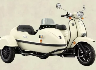 Royal Alloy AS tawar model Grand Prix 300S lengkap dengan sidecar