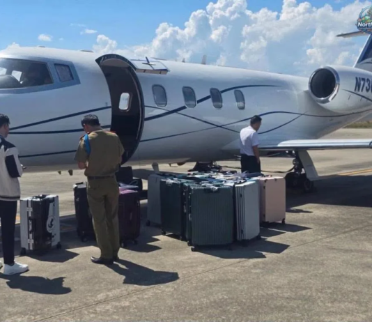 Jet peribadi terbang kosong dari subang, ambil 521kg dadah di Laos